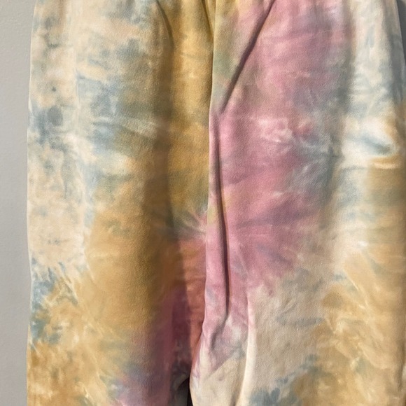 Revolve 525 Tie Dye Jogger Sweatpants Women's Size Small Pastel Boho - Picture 5 of 7